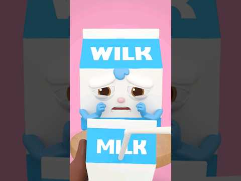 Eat Bread & Milk! ?? #animation #breadbarbershop #cartoon #dessert #디저트 #만화 #애니메이션 #shortvideo