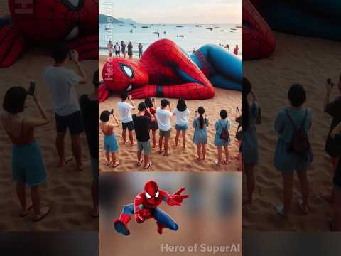 Superheroes as Real Giant ? | #shorts #marvel #dc #spiderman #helavsghostriderwhowillwin #hulkhulk