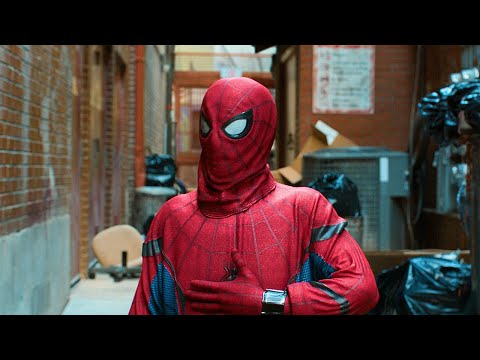 스파이더맨 슈트 착용 장면 | 스파이더맨: 홈커밍 (Spider-Man: Homecoming, 2017)