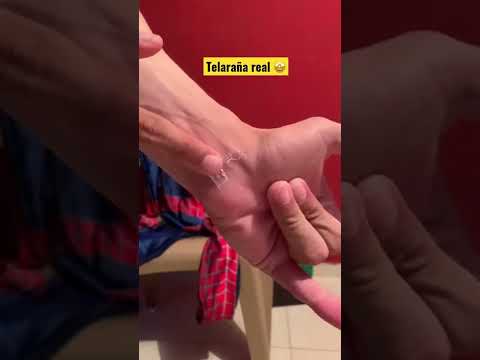 Trucos de Spiderman!! Telaraña con slime??? #hombrearaña #spiderman #spideverse #blog #shorts