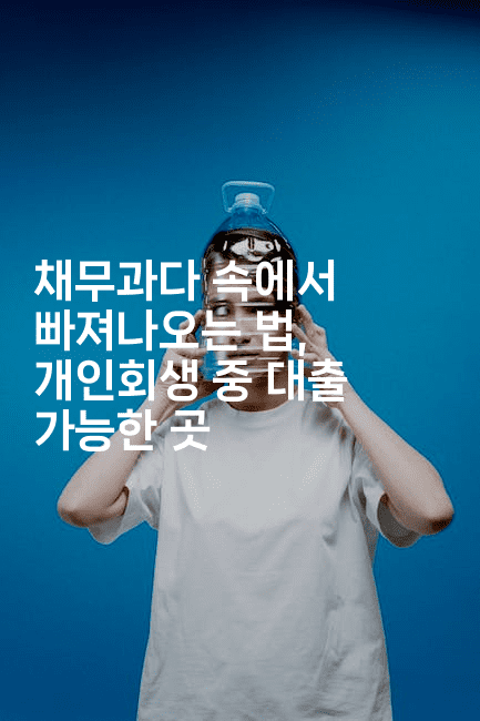 채무과다 속에서 빠져나오는 법, 개인회생 중 대출 가능한 곳-마블마루