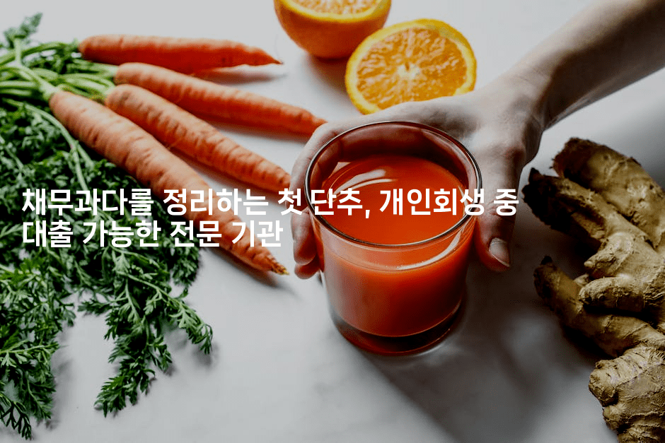 채무과다를 정리하는 첫 단추, 개인회생 중 대출 가능한 전문 기관-마블마루